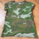 We The Free  PEOPLE Clare Olive Camo Short Sleeve Tee XS Photo 2