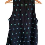 Keepsake The Label Sequin Flower High Neck Floral Sleeveless Top Black Medium Photo 1