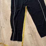 Trina Turk Interstellar Crepe Pant - Rhinestone Side Stripes,Black,Size XXL, NWT Photo 10