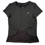 Adidas | Black Pocket Front Short Sleeve Fitted Athletic Tee Size Large Photo 4