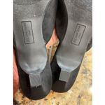 Anne Klein  Classic Black TALAH Pointed Toe Bow Kitten Heel Mules Shoes Womens 10 Photo 8