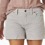 Carve Designs Oahu 4 inch Corduroy Shorts Gray Size 8 NEW Photo 0