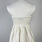 Farm Rio NWOT  Linen Blend White Sleeveless Mini Dress Size L Photo 10