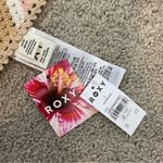 Roxy  Daydreamer Crop Crochet Knit Halter Top Tapioca Stripe S Photo 5