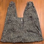 Anthropologie Kalea Leopard Corduroy Trouser Jogger Pants Brown Black Size Small Photo 10