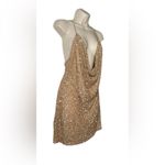 RETROFETE X REVOLVE MICH SEQUIN DRESS NUDE L Size L Photo 8