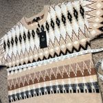 Frye  azte print warm fuzzy sweater Photo 4