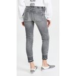 Moussy Vintage Cadet HOWA Skinny Ankle Jeans Black Grey Size 26 Photo 3