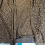 Chico's Open Front Cardigan Women's Size 0 (US Small) Golden Brown Open Knit Photo 5