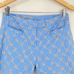 Rachel Zoe J. Mclaughlin Womens Light Blue Nautical Yacht Core Ankle Fit Chino Pants Size 8 Photo 9