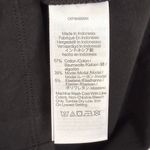 Madewell NWT  Cap Sleeve Scoop Neck Tee in Black XXS NR343 Photo 6