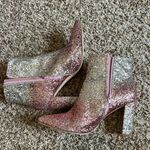 Amazon Pink And Silver Ombré Heeled Boots Photo 0