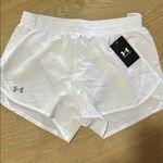 Under Armour UA Fly-By Lined Women's 3" Shorts, White, medium, NWT Photo 3