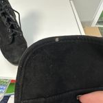 White Mountain  Heeled Fleece Lined Black Faux Suede Boots 7 Classic Casual Photo 7