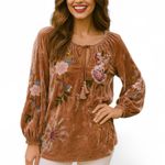 Johnny Was heavily embroidered Celstin Velvet
Blonde NWT RARE Photo 0