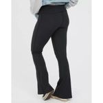 Aerie NWT OFFLINE By Ribbed Pocket Foldover Flare Leggings Black Sports Size XS Photo 1