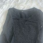 Lululemon Tea Lounge Pullover Color: Heathered Coal Size 4 P2P 15.5” EUC Photo 5