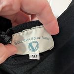 Vintage Paris De Boulevard Diamond Center Mesh Mini Dress W10 Black Size 10 Photo 2