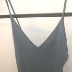 Brandy Melville Green Washed Tank Top Photo 0