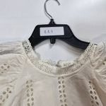 Tularosa  Kassie Mini Dress in White Lace XL Photo 12
