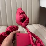 Circus by Sam Edelman Chunky Hot Pink Rope Heels Thick Platform Heel Barbie heels birthday chunky heels Photo 8