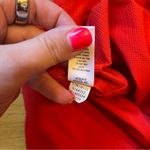 Athleta red Clearwater board swim shorts size 8 Photo 4