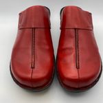 Josef Seibel Carole mule in red leather size 39 or 8. New with box Photo 6