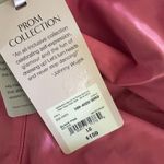 Johnny Wujek  Pink and Black Rosette Accent Prom Maxi Skirt Photo 8