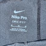 Nike  Pro Women's Athletic Black Shorts spandex M medium dri fit Photo 4