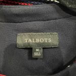 Talbots Red White Blue Clasp Closure Blazer Photo 2