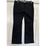 Madewell  Womens Mid-Rise Full Length Kick Out Black Denim Jeans Size 32 Photo 5