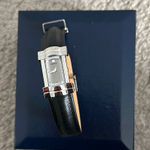 Seiko  Black Leather ladies leather band watch-battery just replaced Photo 0