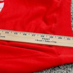 J.Crew Cozy Season Graphic Sweatshirt Red Raglan Sleeve Women's Size S Photo 7