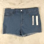 Tinseltown  Light Blue Soft Denim Cut-off Jean Shorts NWT 15/32 Photo 4