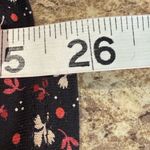 19 Cooper  sleeveless black with orange circle stripes blouse size XS Photo 7