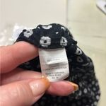 J.Crew  Jane Black White Tassel Cotton Cap Sleeve Dress Size XS Swim Cover Up Photo 4