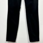 L'Agence  Marguerite Velvet High Rise Jean Stretch Skinny Noir Black US 26 Photo 8