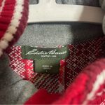 Eddie Bauer  Snowflake Faire Isle Full Zip Sweater Cardigan Photo 5