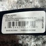 Bebe NWT  Josephine croco convertible sling. Retail $89 Photo 4