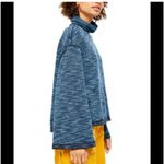 We The Free Free People Sunny Days Turtleneck Sweater Blue Overboard Combo XS Retail $98 Photo 3