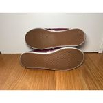 Vans Shoes Womens Size 6.5 Burgundy Canvas Low Top Skate Sneakers Casual Photo 7