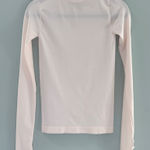 Free People Intimately  Mock Neck Long Sleeve Top Off-White M/L Photo 0