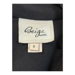 Beige by ECI Sheath Dress Mock Neck Sleeveless Lace Up Detail Black Size Small‎ Photo 8