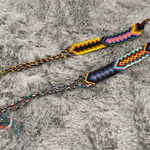 Francesca's Collections Colorful Woven Bracelets Yellow Photo 0
