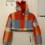 Anthropologie Colorful Sherpa Sweater Photo 0