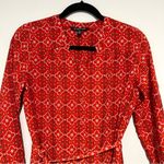 41Hawthorn Red White Navy Blue Cristen Shirt Dress Size XS Photo 8