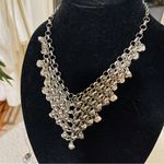 Vintag Rhinestones Bib Necklace Individually mounted and free flowing movement Photo 1