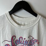 Urban Outfitters Aaliyah Rap Tee T Shirt White Large L Retro Girl Artist Music Graphic Solid Logo Photo 5