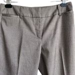 Y2K New York & Co Women Pants 2T Brown Flare Leg Pocket Gold Metallic Thread Brown Size 2 Photo 4