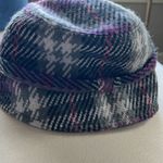 Houndstooth Bucket Hat Gray Photo 1